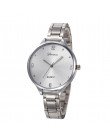 5004 reloj mujer moda kobiety kryształ ze stali nierdzewnej analogowy zegarek kwarcowy  montre femme New Arrival relogio Hot sp