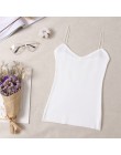 2019 Crop Tops Tamls Camis Camisole tank Moda Mujer tshirt dzianina top bez rękawów T Shirt Blosas Casual