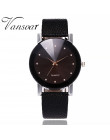 Vansvar kwarcowy zegarki kobiety luksusowe czarny bransoletka zegarek panie sukienka kreatywny zegar zegarki 2019 nowy Relojes M