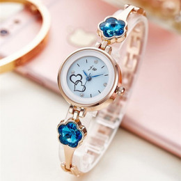 Nowe mody zegarki Rhinestone kobiety luksusowy zegarek kwarcowy ze stali nierdzewnej kobiety sukienka bransoletki z zegarkiem pa