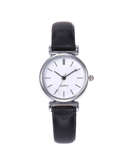 Relogio Feminino 2018 mody vansvar zegarka kobiety na co dzień zegarek kwarcowy skórzany pasek Newv pasek zegarek mały Dial Saat