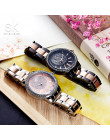 Shengke wzrosła złoty zegarek kwarcowy kobiet zegarki damskie zegarki Top marka kryształ luksusowy zegarek damski dziewczyna zeg