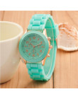 Reloj Mujer silikonowe zegarki kobiety mężczyźni sport Jelly żel analogowy zegarek kwarcowy  męskie Unisex gumowe godzin zegar b