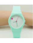 Moda pasek silikonowy wysokiej jakości klasyczny zegarek kryształowy kreskówki nowością Student/kobiet zegarek
