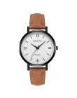 Nowa moda Montre Femme Kadin Saat zegarek kobiety genewa godzin zegar skórzany zegarek kwarcowy zegarek dla pań Relogio Feminino