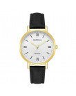 Nowa moda Montre Femme Kadin Saat zegarek kobiety genewa godzin zegar skórzany zegarek kwarcowy zegarek dla pań Relogio Feminino