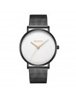 Genewa proste kobiety zegarki Top marka luksusowe siatka ze stali nierdzewnej kwarcowy zegarki na rękę moda zegar zegarek dla pa