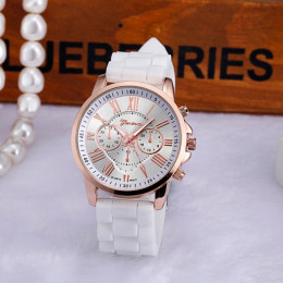 Susenstone złoty kryształ genewskie zegarki kobiety Top marka luksusowe silikonowe zegarek damski zegarek kwarcowy zegarek na co