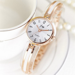 Marki JW luksusowe róża kryształowa złote zegarki kobiety moda bransoletka zegarek kwarcowy zegarek kobiety ubierają zegarek Rel