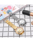 Kobiety ubierają zegarki ze stali nierdzewnej znakomity zegarek kobiety Rhinestone luksusowe zegarek kwarcowy na co dzień Reloje