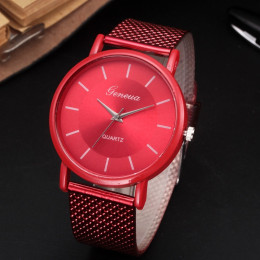 Business Watch 2019 zegarek na rękę mężczyźni proste Style siatki pas mężczyźni kobiety Unisex zegarki kwarcowe relogio masculin