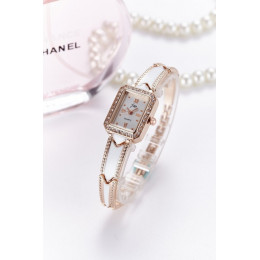 Luksusowa markowa bransoletka zegarki kobiety ze stali nierdzewnej zegarki na rękę Ladies Dress zegarki zegar kwarcowy montre fe