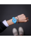 Proste silikonowy zegarek na rękę kobiety zegarki damskie zegarek kwarcowy zegarek dla kobiety zegar kobieta godzinnym Hodinky M