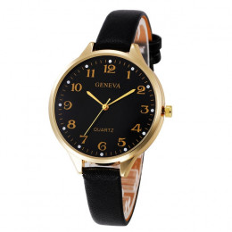 2019 Lady kobieta zegarki wysokiej jakości panie zegarki montre femme genewa zegarek kwarcowy kobiety zegar reloj mujer eleganck