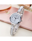 Marki JW kobiety luksusowe zegarki na branzolecie zegarek kwarcowy z różowego złota panie mody sukienka na rękę godziny zegarowe