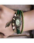 Relogio Feminino kobiet zegarek skórzany pasek bransoletka zegar prezent panie zegarek kwarcowy zegar Montre Femme relojes para 
