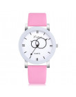 Ladies mody kobiet zegarek kwarcowy zegarek luksusowe wysokiej jakości zegarek kwarcowy skórzany zegarek na rękę relojes mujer 2