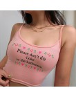 Sweetown różowy śliczne Bralette Crop Top kobiety Sexy fioletowy drukowane bez rękawów Clubwear koreański mody przycięte Feminin