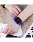 LED cyfrowy mężczyźni Noctilucent kwadratowy zegarek elektroniczny Sport Unisex zegarki moda lustro zegar kobiety Relojes Hombre