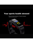 115 plus inteligentna bransoletka fitness pulsometr krokomierz z ciśnieniomierzem sportowe mężczyźni i kobiety inteligentne zega