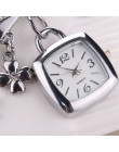 Kobiety zegarki mężczyźni relogio masculino reloj wysokiej jakości moda kobiety miłość łańcuszek z kryształów górskich zegarek n