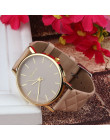 Nowy Unisex Casual genewa warcaby Faux skórzane zegarek kwarcowy analogowy naviforce kobiety zegarki na rękę klasyki kolor panie