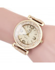 Moda kobiety zegarki Top marka luksusowy z kryształkami ze stali nierdzewnej kwarcowy Dropshipping zegarki na rękę prezent relog