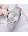 LVPAI luksusowe złota róża srebrny zegarek kobiet krzemu zegarek kwarcowy zegar panie sukienka na co dzień zegarek zegarki na rę