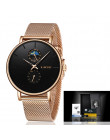 2019 nowy LIGE zegarek kobiety luksusowej marki proste kwarcowy zegarek pani zegarek wodoodporny, żeński, moda Casual zegarki ze