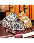Luksusowa marka Lady złote zegarki kobiet pełne ze stali nierdzewnej na rękę magia kobiety bransoletka zegarek damski zegarek na