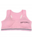 Lato jesień damski biustonosz sportowy dziewczyny Lady Tank Tops koszulki sportowe Camisole Cami kamizelka kobiet treningu Fitne