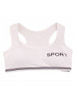 Lato jesień damski biustonosz sportowy dziewczyny Lady Tank Tops koszulki sportowe Camisole Cami kamizelka kobiet treningu Fitne