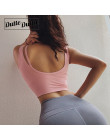 Kobieta Backless Fitness biustonosze Top środowisku akademickim sportowy biustonosz Active Wear dla sportu Bh joga kobiece Crop 