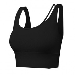 Kobieta Backless Fitness biustonosze Top środowisku akademickim sportowy biustonosz Active Wear dla sportu Bh joga kobiece Crop 