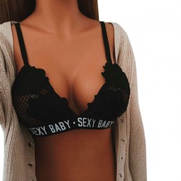 Koronki regulowane paski róża bandaż haftowane aplikacja owinięte w klatce piersiowej Top bielizna bralette panie Camisole lato 