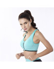 MAIJION M-3XL kobiety biustonosz sportowy do ćwiczenia jogi dla Running Gym wyściełane przeciwdrganiowe bielizna Push Up bez szw