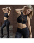 2018 kobieta biustonosz sportowy Top kobiety Crop Top przycięte biustonosz wierzchnia kamizelka Fitness Stretch Push Up kobiety 