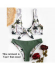 Bikinx Bandeau swimwear women push up swimsuit female Cactus Print micro bikini 2019 sexy bathing suit beach bathers Biquini new