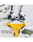 Bikinx Bandeau swimwear women push up swimsuit female Cactus Print micro bikini 2019 sexy bathing suit beach bathers Biquini new