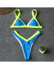 Strój kąpielowy damski Push Up Bikini brazylijski na plażę modny seksowny