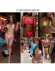 Bikinx przezroczyste bikini 2019 mikro Sexy stringi brazylijski strój kąpielowy kobiet Push up stroje kąpielowe damskie kostium 