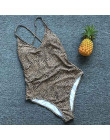 Sexy stroje kąpielowe kobiety 2019 kąpiel jednoczęściowy kryty strój kąpielowy Push Up Monokini w stylu Vintage strój kąpielowy 