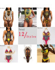 Witaj plaża 2018 nowy jednoczęściowy strój kąpielowy bandaż body afryki stroje kąpielowe z nadrukiem kobiet wysokiej Cut Monokin