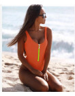 Solidna zipper kawałek strój kąpielowy sexy czarny/zielony body kobiet strój kąpielowy kobiety maio feminino praia biquini one p