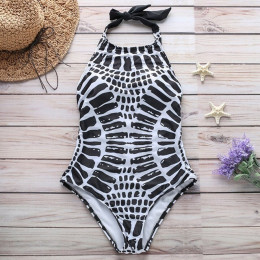 XXL duży rozmiar stroje kąpielowe jednoczęściowy strój kąpielowy kobiety 2018 wysokiej Nick Monokini bandaż strój kąpielowy Halt