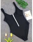 Solidna zipper kawałek strój kąpielowy sexy czarny/zielony body kobiet strój kąpielowy kobiety maio feminino praia biquini one p