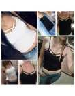 Sexy Crop Top kobiety Pad biustonosz stanik Bralette Top solidna wyściełana Camisole kobiet panie Tank Tops