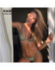 Sexy bikini podzielone stroje kąpielowe, splecione z powrotem, wakacje bikini na plażę stroje kąpielowe dla kobiety strój kąpiel