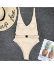 Wysoki krój bikini 2019 mujer Sexy biały brazylijski strój kąpielowy jednoczęściowy strój kąpielowy stroje kąpielowe kobiety Pus