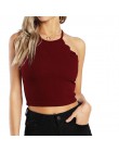 Laamei 2019 Crop topy bez rękawów koszulka bez rękawów Tank Tops lato plaża kamizelka nagie przepona lato Tank Crop wierzchnia k